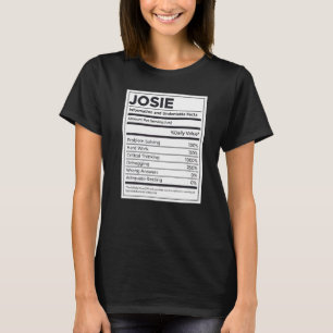 Josie Nutrition Information Problem lösen Hard W T-Shirt