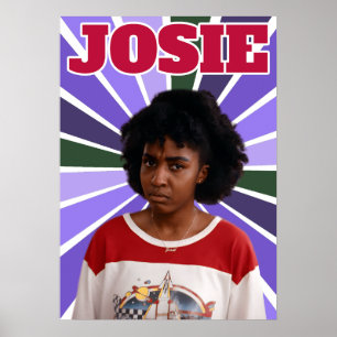 Josie von Botoms 2023   Ayo Edebiri   Retro Poster