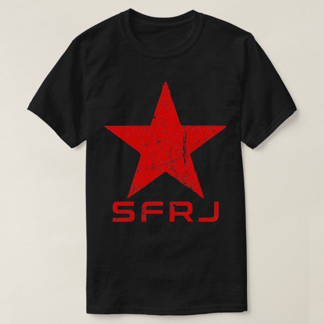 Josip Broz Tito SFRJ Jugoslawien Gift Pu T-Shirt (Design vorne)