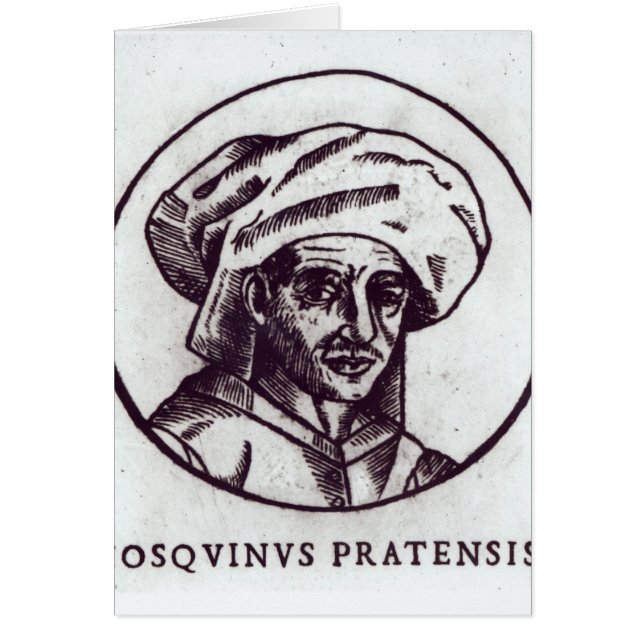 Josquin DES Pres (Vorne)