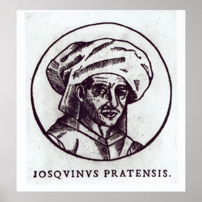 Josquin des Pres Poster (Vorne)