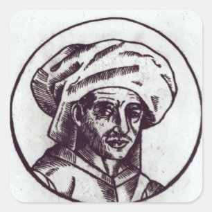 Josquin DES Pres Quadratischer Aufkleber