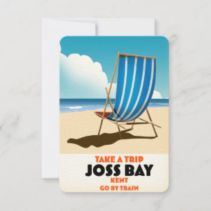 Joss Bay Kent Vintages Reiseplakat. Magnet