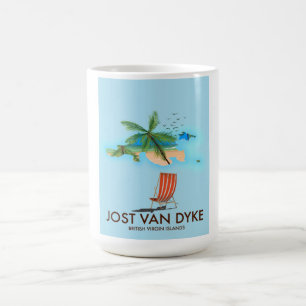 Jost van Dyke Britische Jungferninseln. Verwandlungstasse