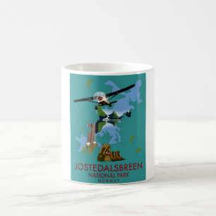 Jostedalsbreen Nationalpark Flugposter Verwandlungstasse