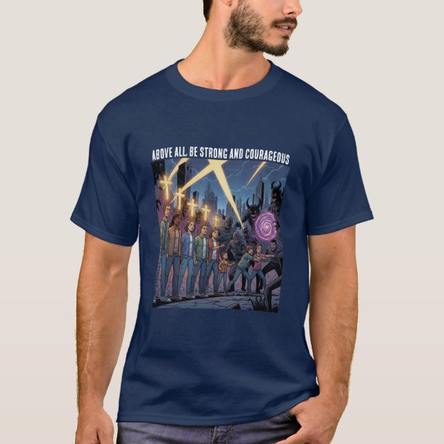 Josua 1:18 T-Shirt (Vorderseite)