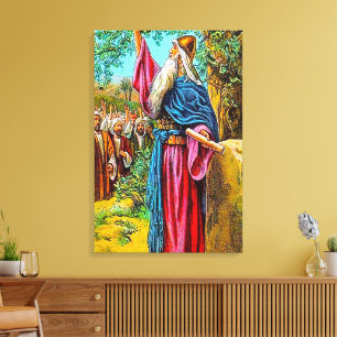 Josua 24:16-28 Israel verspricht, Gott zu dienenCa Leinwanddruck