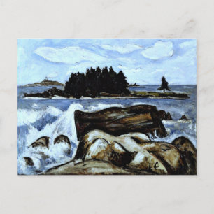 Jotham's Island (jetzt Fox), vor Indian Point Postkarte