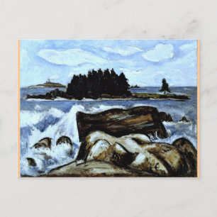 Jotham's Island (jetzt Fox), vor Indian Point Postkarte