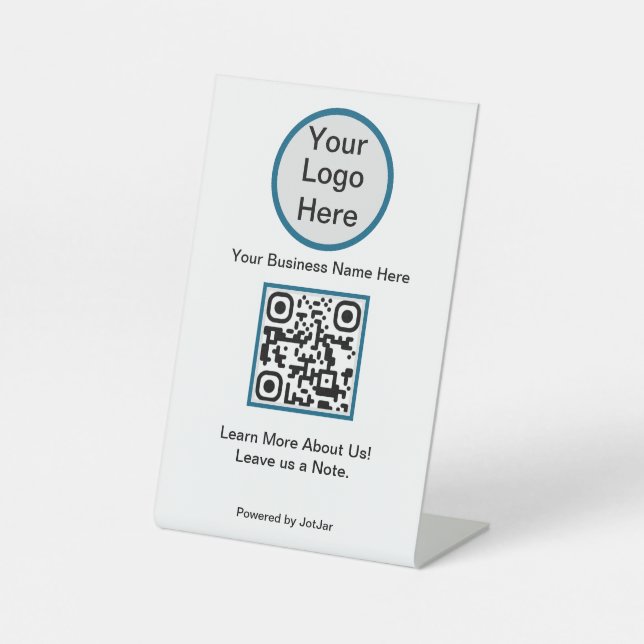 JotJar2 Pedestal-Zeichen Sockelschild (Vorderseite)