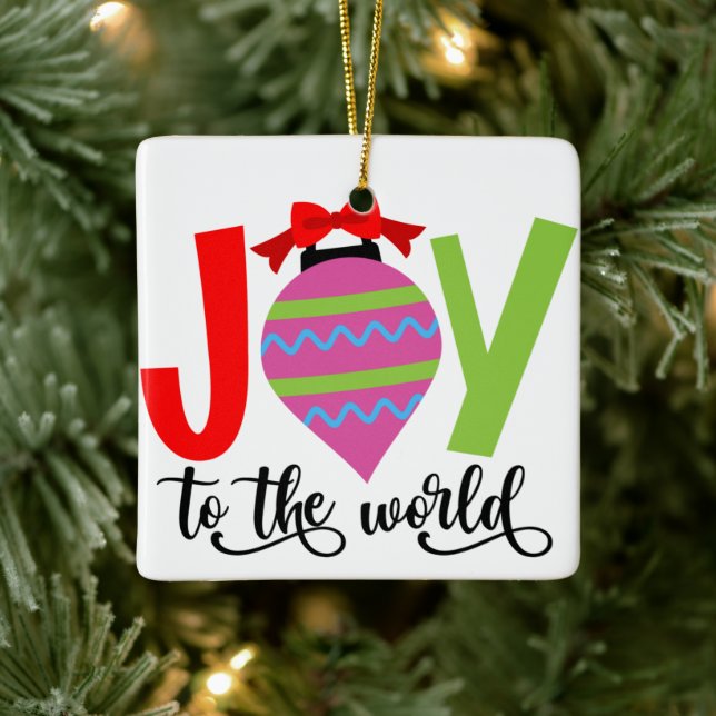 Joto the World Christmas Song Keramikornament (Baum)