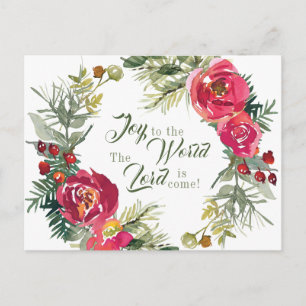 Joto the World Der Herr ist gekommen, Weihnachten Postkarte