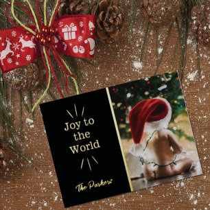 Joto the World Foto Foil Holiday Postcard Folien Feiertagspostkarte