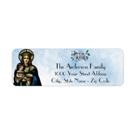 Joto the World Return Address Label