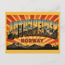 Jotunheimen Norwegen Nationalpark Postkarte