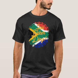 Jou Lekker Ding Bottle Cap Afrikaans Südafrikaner T-Shirt