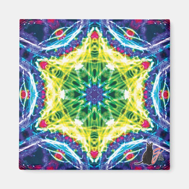 Joules Kaleidoscope Magnet (Vorne)
