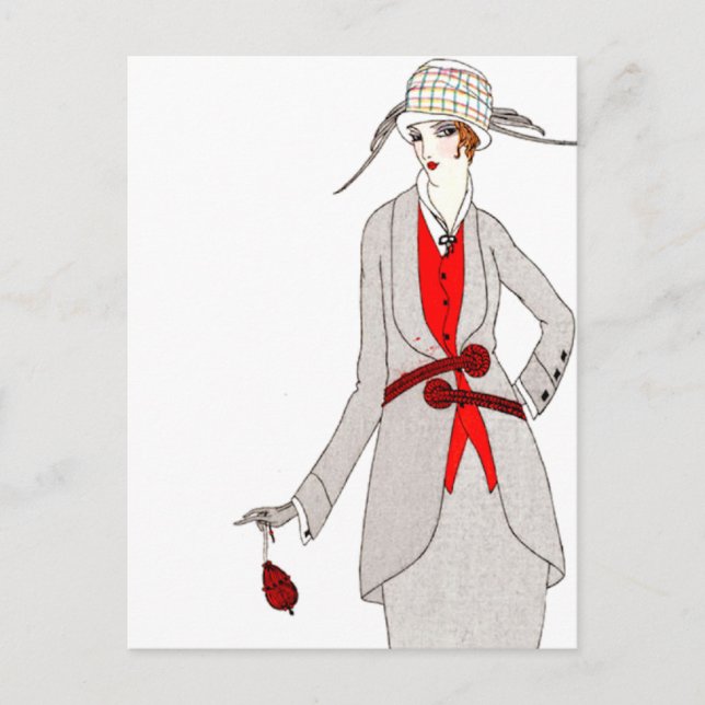 Journal des Dames et des Modes 1 Postkarte (Vorderseite)