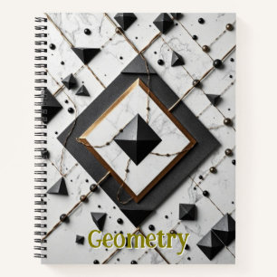 Journal für geometrisches Design / Notebook Notizbuch
