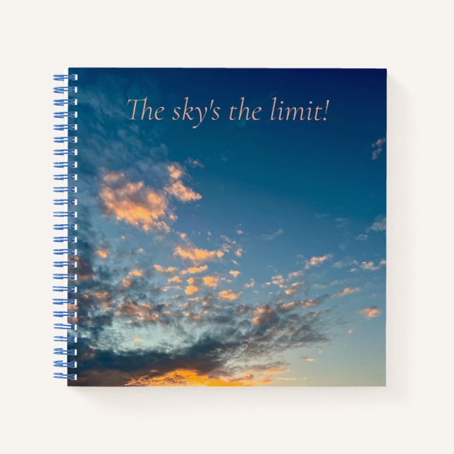 Journal für Ideen, Ziele, Hoffnungen und Träume Notizbuch (Vorderseite)