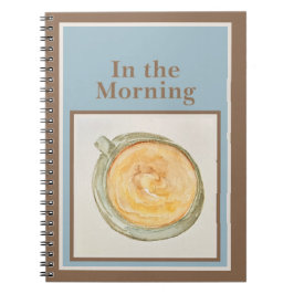 Journal: In the Morning — Psalm 5:3-4 Notizblock