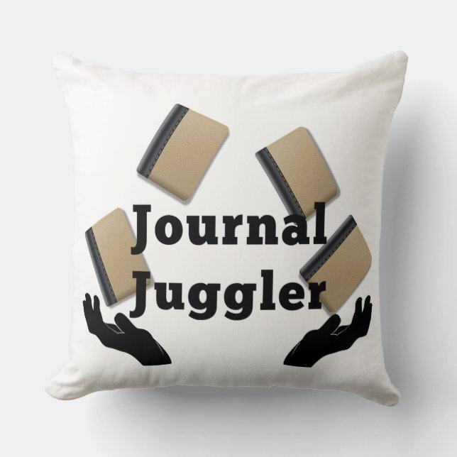 Journal Juggler Kissen (Vorderseite)