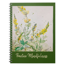 Journal-"Mindfulness" - Pine Mtn-Wildblumen Notizblock