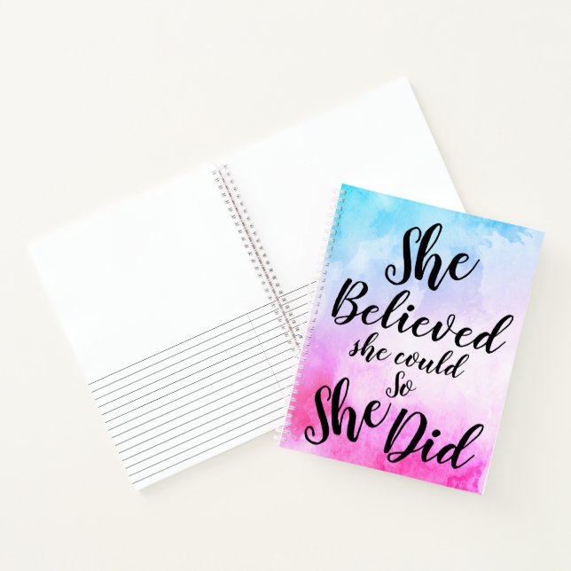 Journal-Notebook Notizbuch (Innenseite)