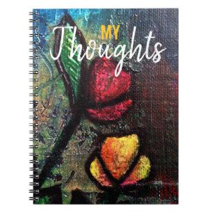 Journal Painted Tulips Meine Gedanken Notizblock