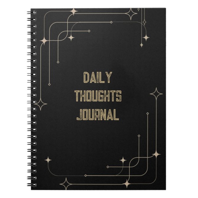 Journal "Tägliche Gedanken" Notizblock (Vorderseite)