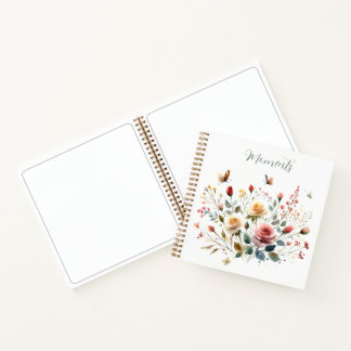 Journal the Best Moments Blume Var03 Notizbuch