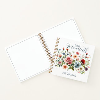Journal the Best Moments Blume Var04 Notizbuch