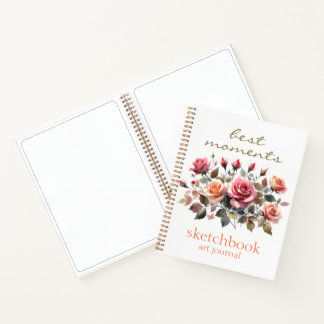 Journal the Best Moments Rose Var01 Notizbuch