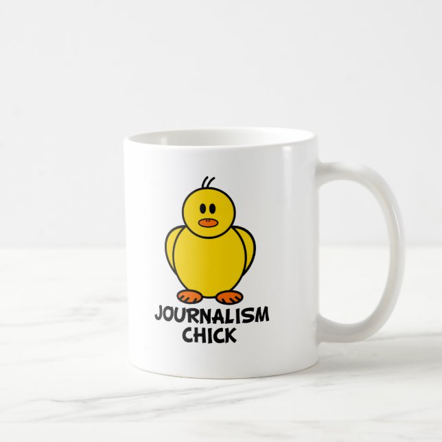 Journalismus-Küken Tasse (Rechts)
