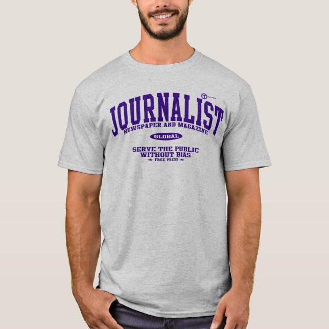 Journalist T-Shirt (Vorderseite)