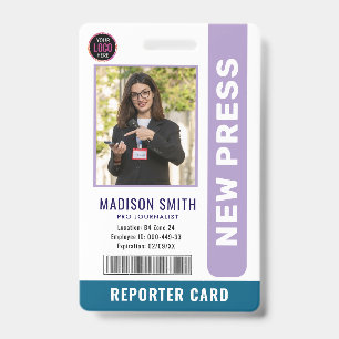 Journalisten-Pressepass  Foto-ID  Ausweis