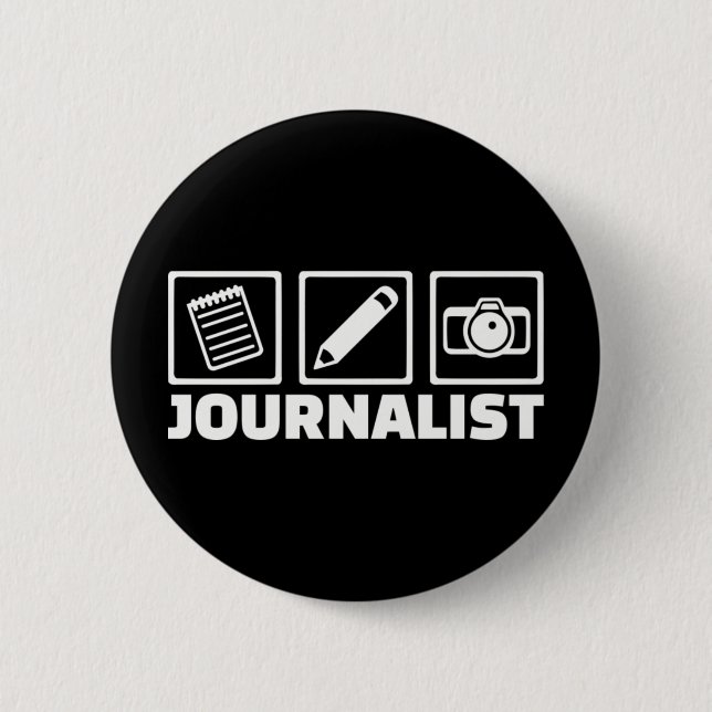 Journalistin Button (Vorderseite)
