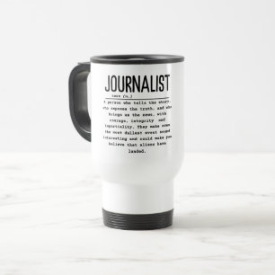 Journalistin Reisebecher