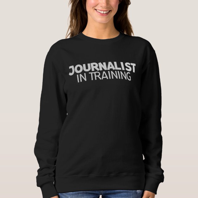 Journalistin Sweatshirt (Vorderseite)