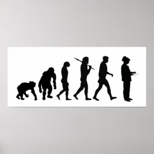 Journalistreporterforscher-Nachrichtenvorführer Poster