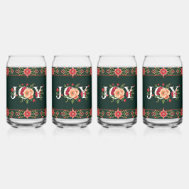 JOURNE-Weihnachtsgrenze Dosenglas