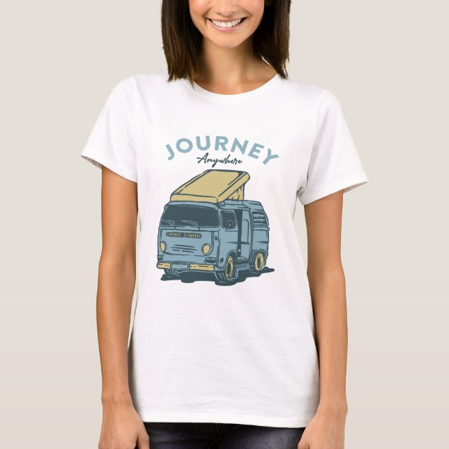 Journey Anywhere T-Shirt (Vorderseite)