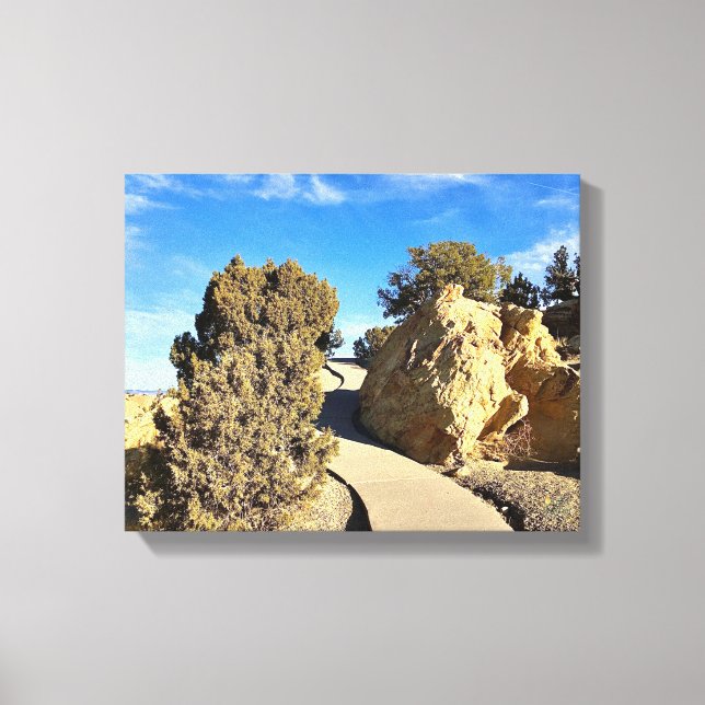 Journey Beyond the Bend  Leinwanddruck (Vorderseite)