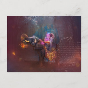 Journey Postcard Postkarte