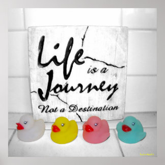 "Journey" Rubber Duck Poster