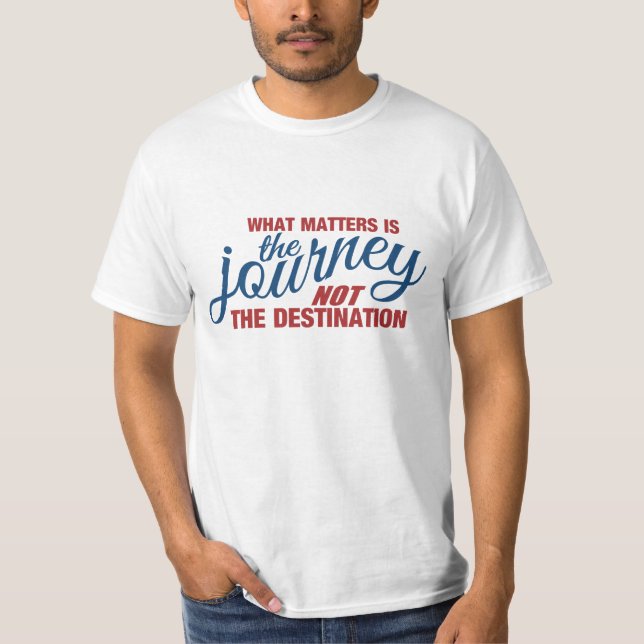 JOURNEY Shirt - wählen Sie Stil & Farbe (Vorderseite)