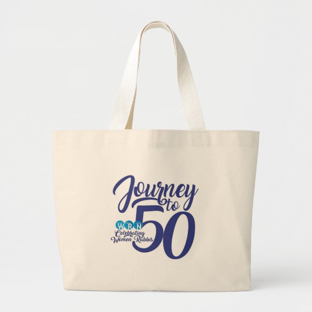 Journey to 50: Celebrating Women Rabbis Tote Bag Jumbo Stoffbeutel (Vorne)
