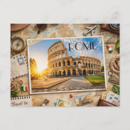 Journey to Rome – The Eternal City Postkarte