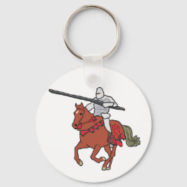 Jousting Knight Schlüsselanhänger