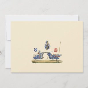 Jousting Knights - Mittelalterliches Thema